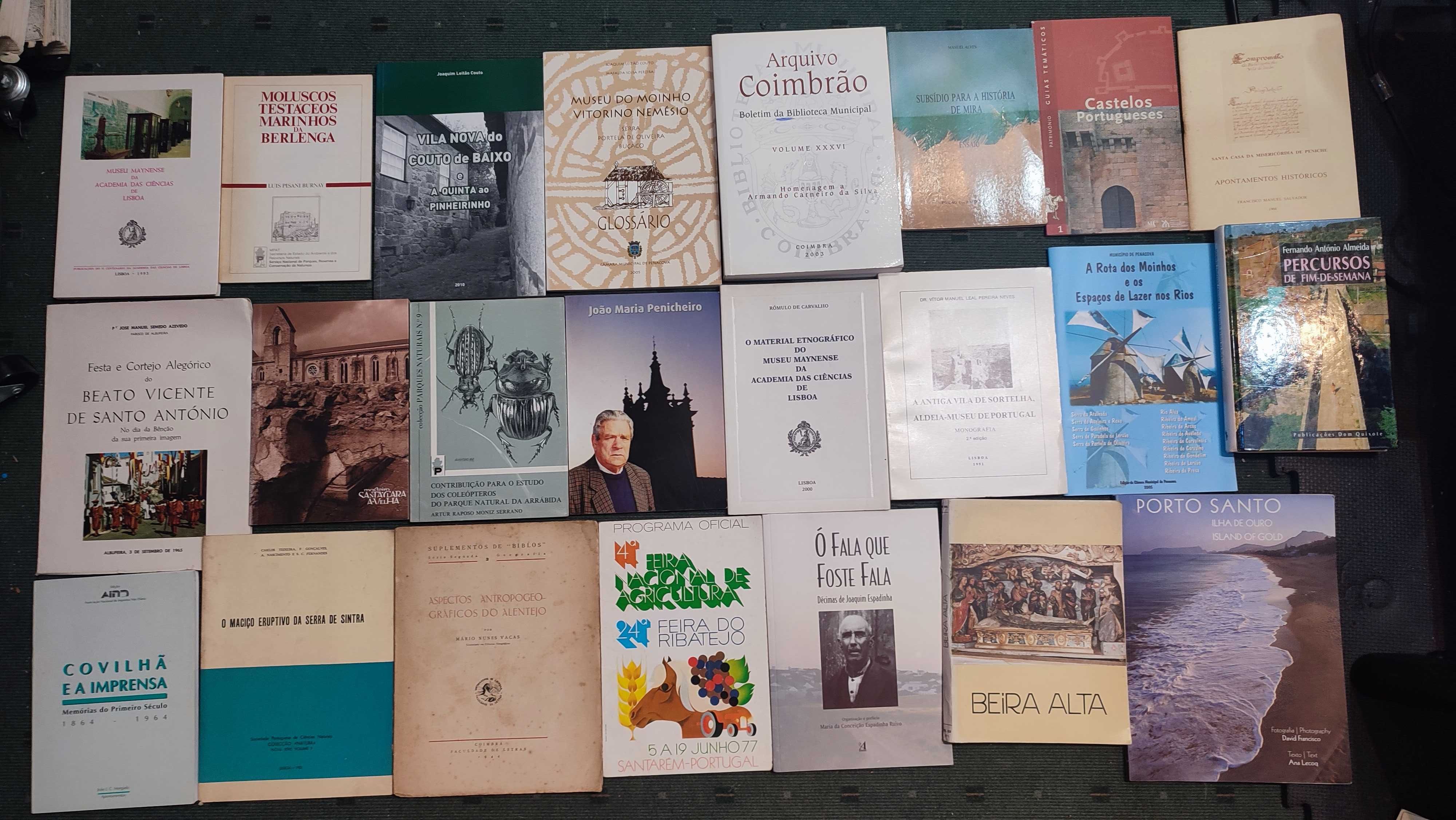 Livros sobre História de Localidades Portuguesas - cada 5 €