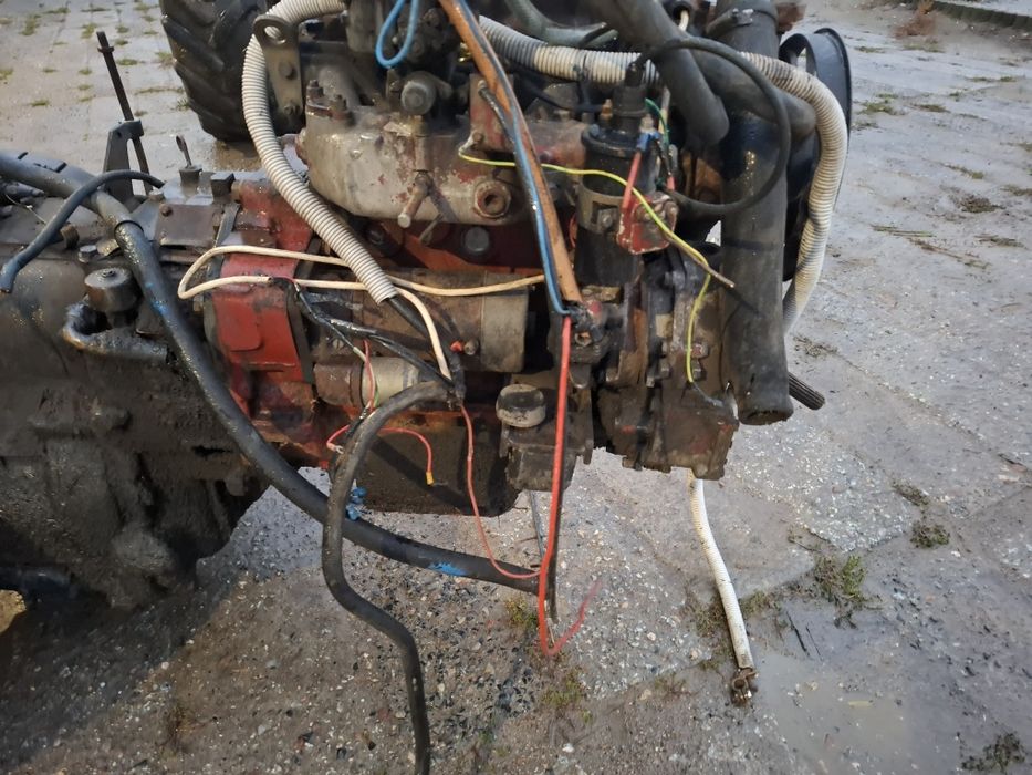 Wózek widłowy ciągnik fiat utb 3cyl diesel gaz lpg parownik