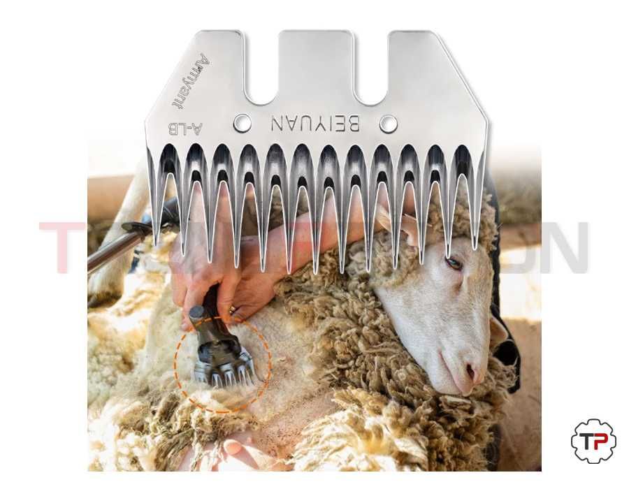 Lâminas p/ Tosquiadora - par c/ 4 e 13 Dentes