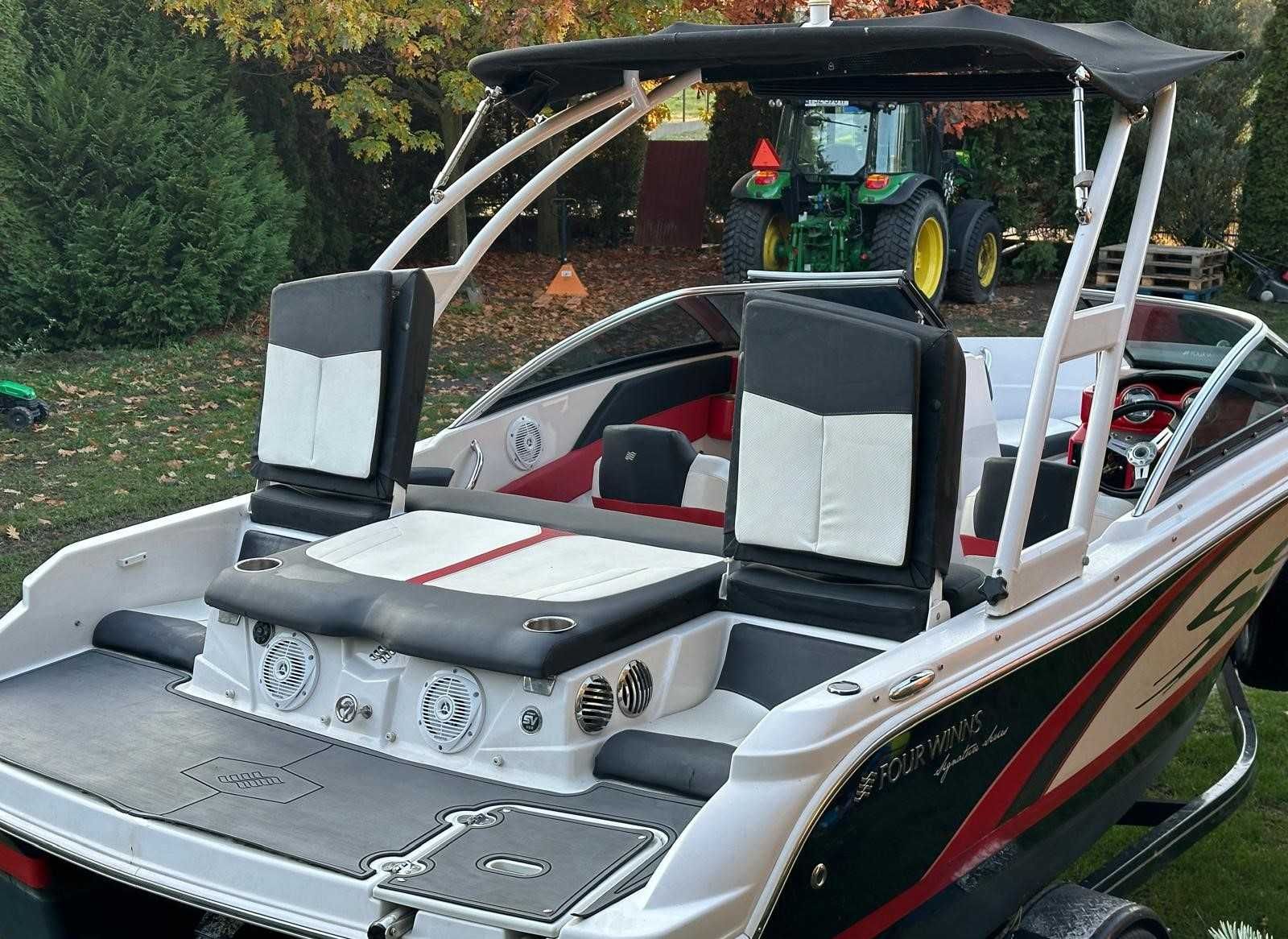 Łódz motorowa motorówka Four Winns 5.0 MPI V8 250 hp 2013 rok