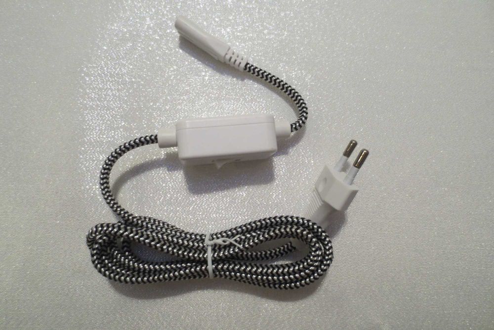 Kabel zasilający z przełącznikiem PS3/4/5, X-Box, TV, Blu-Ray, radia.