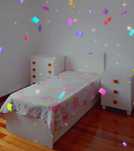 Quarto cama criança TRAMA (cama+colchão+mesa de cabeçeira+cómoda)