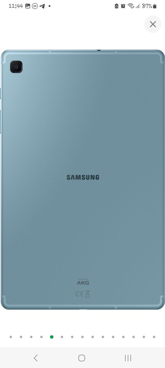 Планшет Samsung Galaxy Tab S6 Lite LTE 64GB Blue (SM-P619NZBASEK)