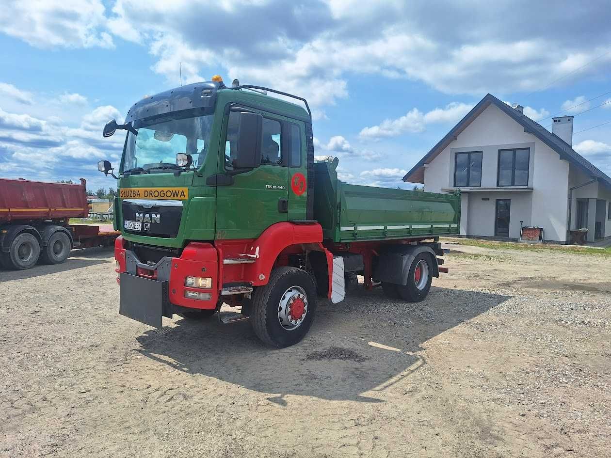 Man Tgs 4x4 Pojazd Specjalny Wywrotka