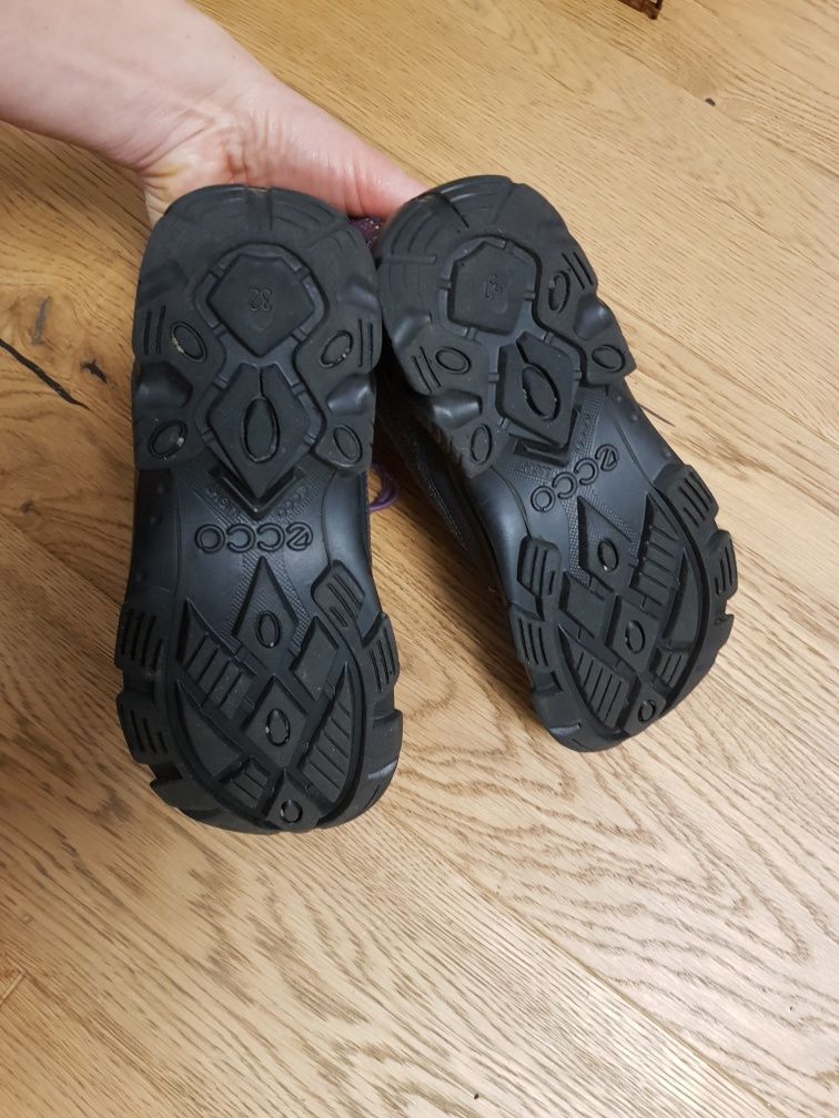 ECCO Speedlace Buty zimowe 32 wkł. 21 cm Śniegowce Gore-Tex Skóra