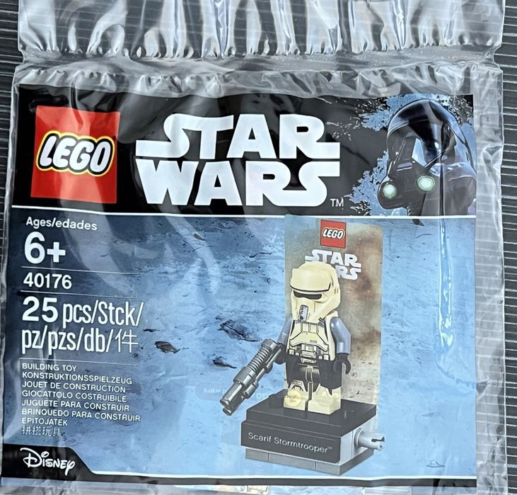 Vendo lego 40176 polybag scarif Stormtrooper selado