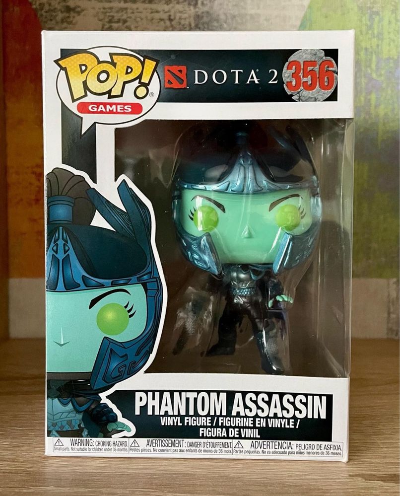 Funko pop Dota2 (фанко попо дота2) Juggernaut 354 , Phantom Assassin