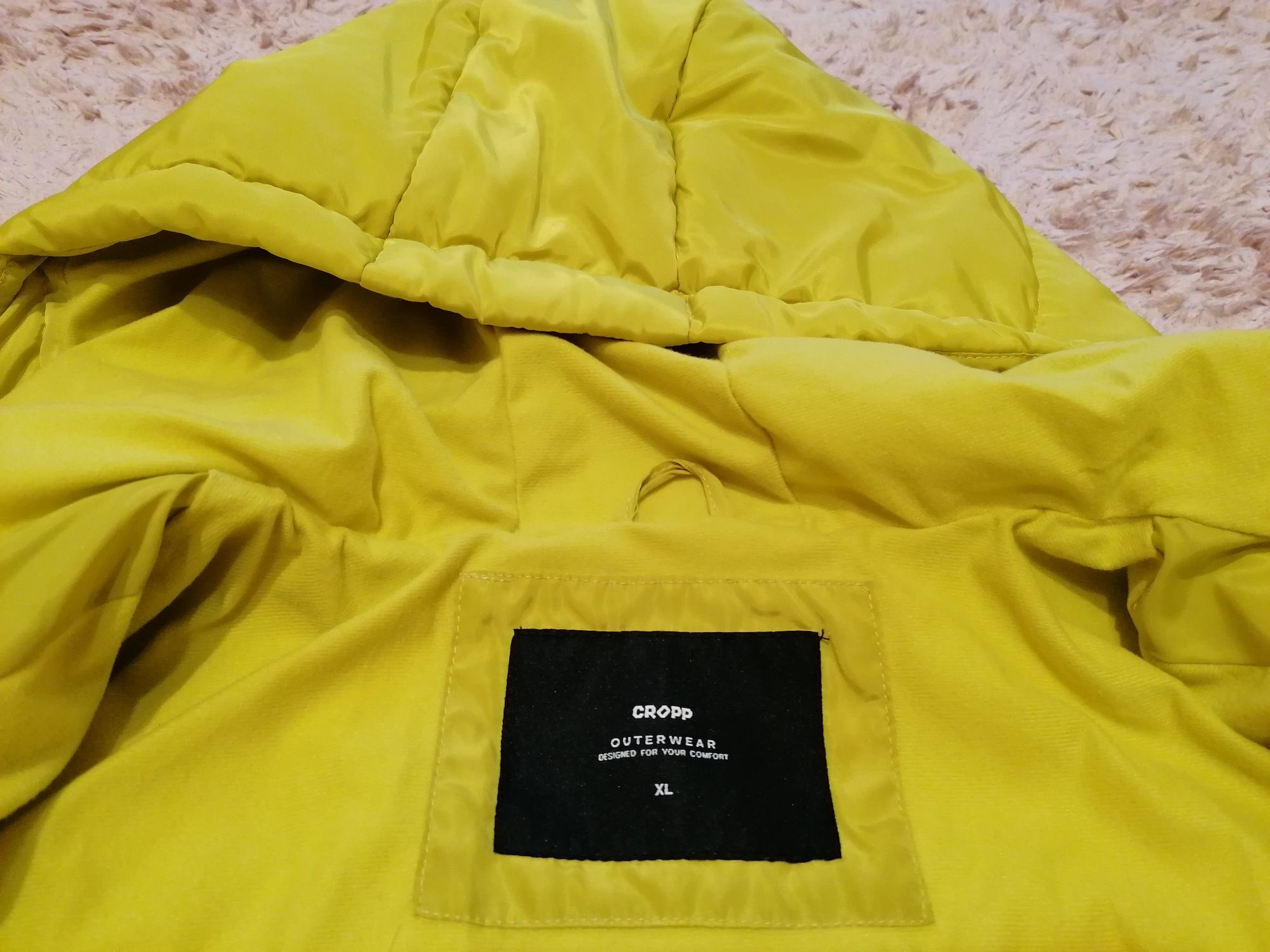 Kurtka puffer Croop XL oliwkowa