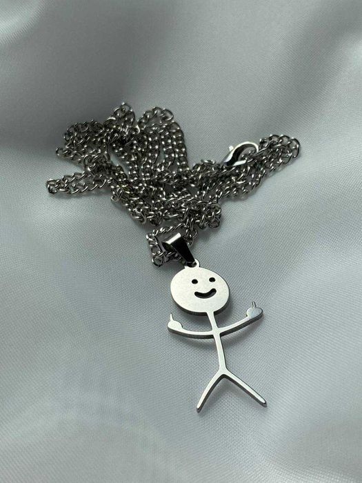 Ланцюжок із кулоном із нержавіючої сталі