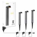 XELLOO Zestaw Lamp Ogrodowych VINZ 12V 3 Sztuki LED 1W IP44