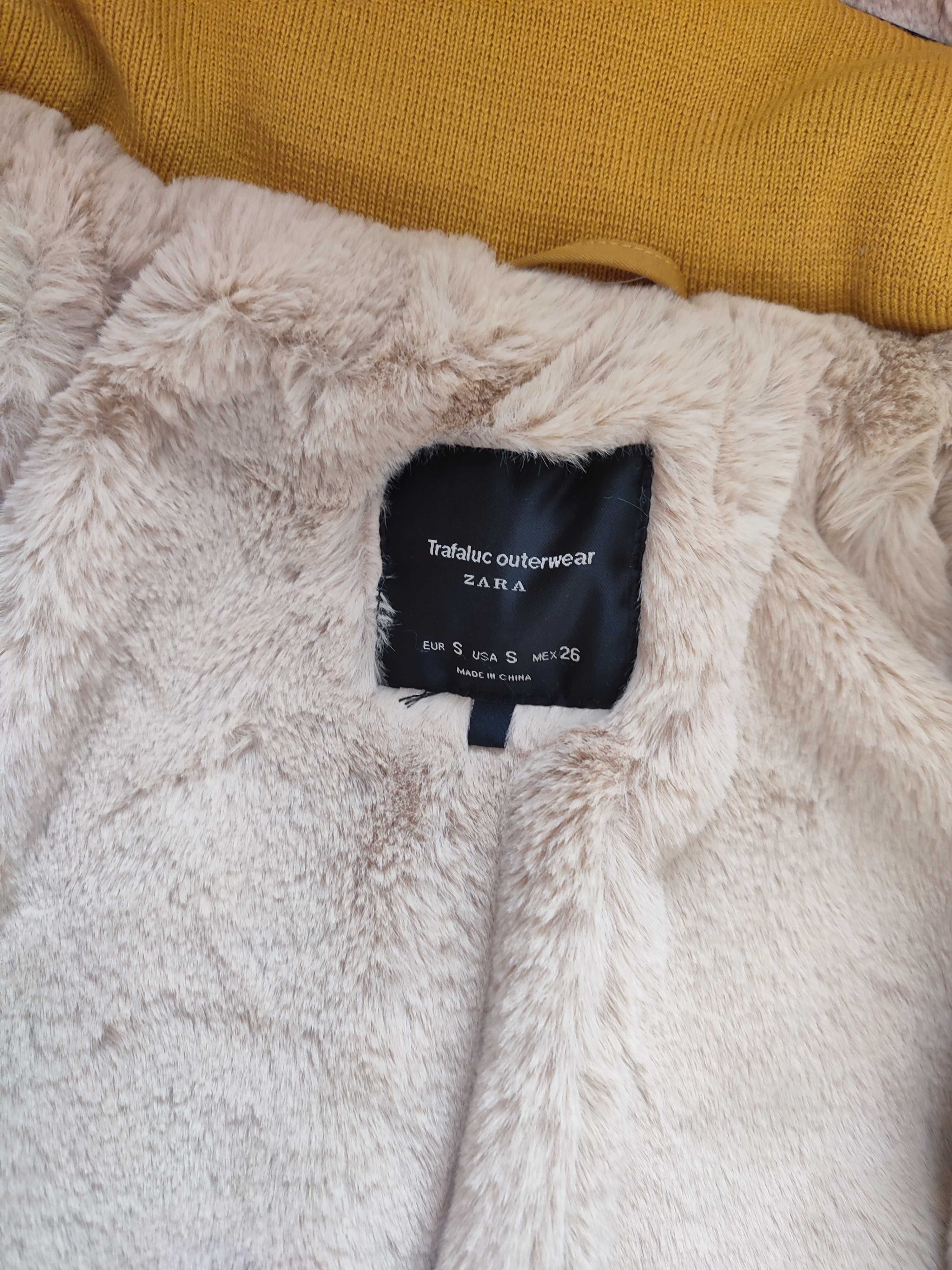 Parka Zara kurtka płaszcz S