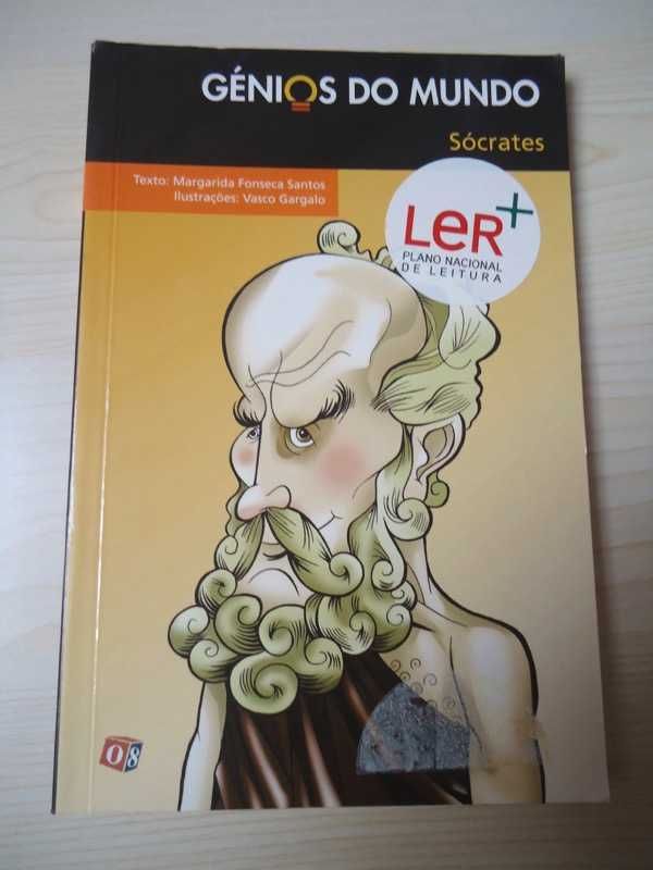 Livro "Sócrates" - Colecção "Génios do Mundo"