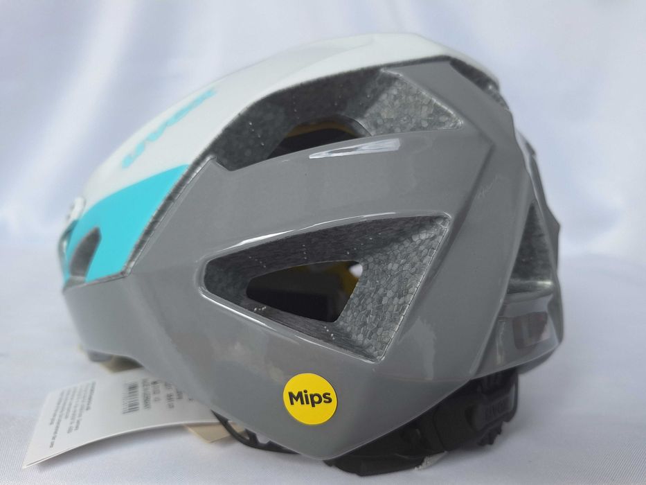 Kask rowerowy Uvex Quatro CC Mips White Sky Mat/Shiny L 56-61cm