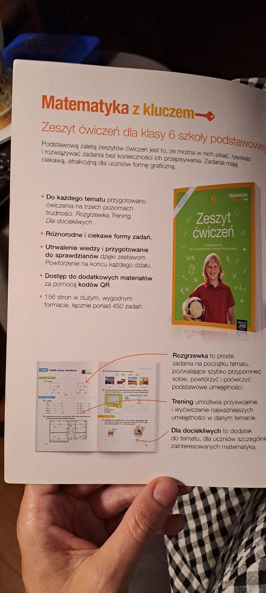 Zbiór zadań do matematyki dla klasy 6 szkoły podstawowej. Nowy