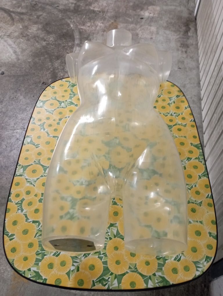 Manequim transparente