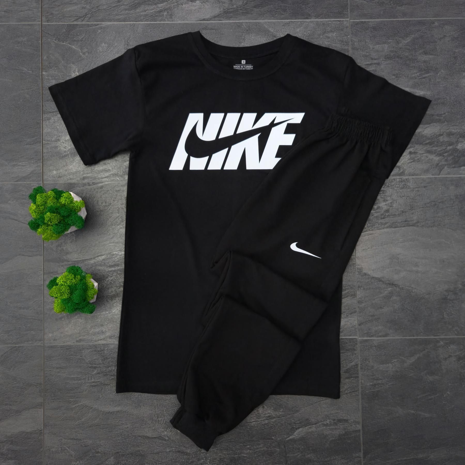 Коплект / костюм спортивний 2в1 NIKE BIG (Футболка+Штани)