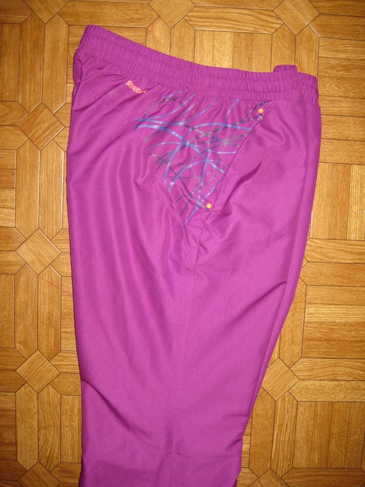 Фирменные штаны Reebok теплые на флисе, зима, Nike оригинал 34-38 р-р