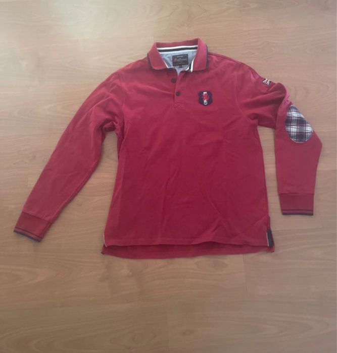 Polo Porches vermelho