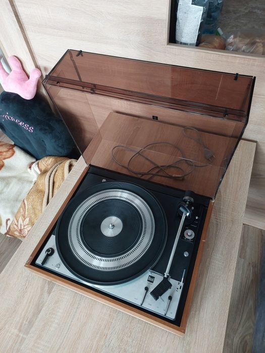 Dual 1219 gramofon adapter vintage