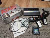 Konsola Atari 2600 box full zestaw + gra Motocross 4 pady