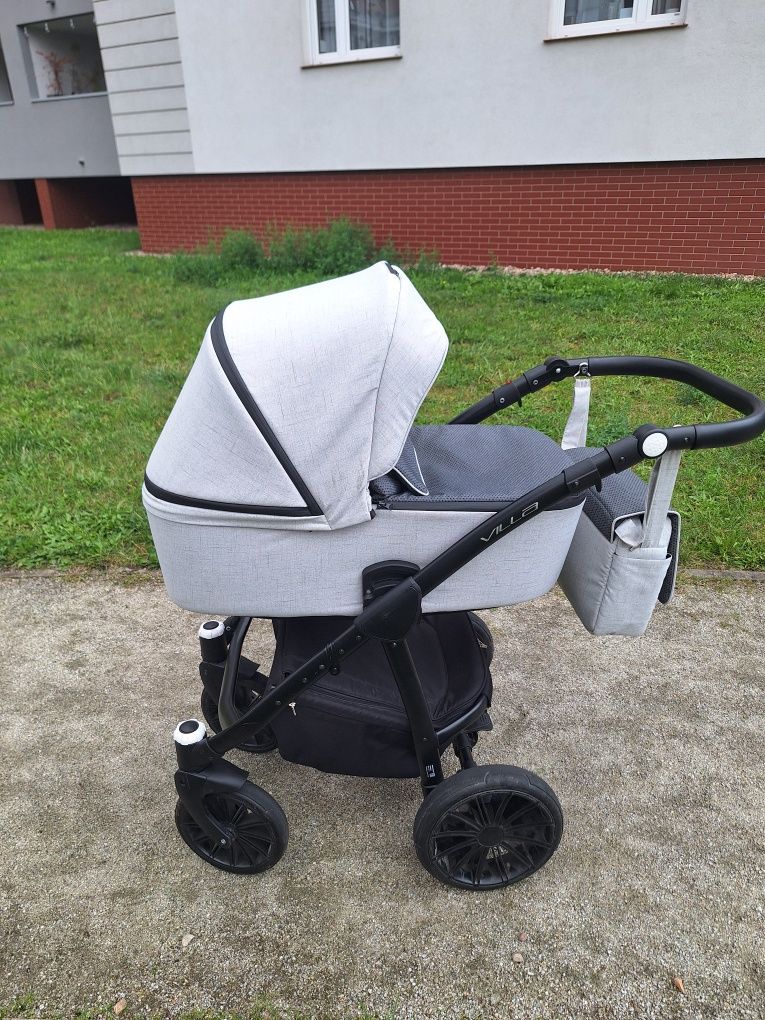 Wózek Riko Villa 2 w 1 gondola plus spacerówka