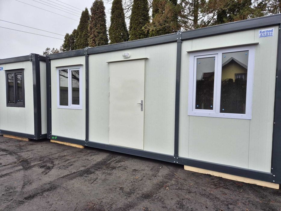 Kontener biurowy, kontener budowlany, Kontener socjalny NOWY KARMOD