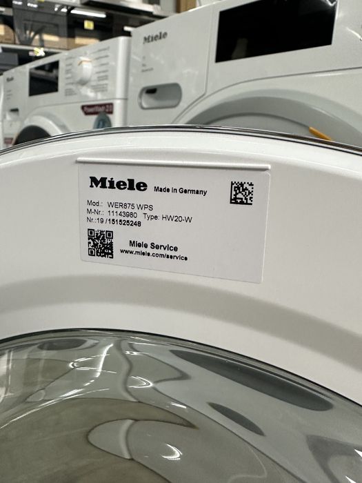 Топова пральна машина Miele WER 875 TDos PWach 9kg сенсор