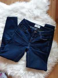 Spodnie jeansowe jeans skinny  rurki New Look zwężane XS