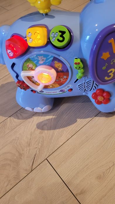 Vtech, Super Słoń, interaktywna zabawka do ciągnięcia
