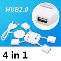 4 portowy Hub USB 2.0 High Speed