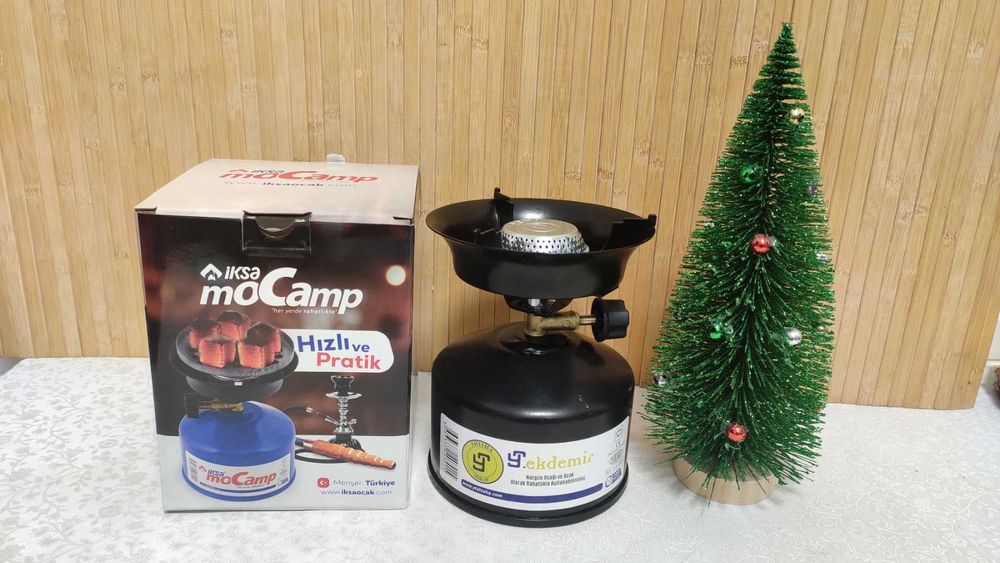 Газовая горелка туристическа плита Iksa MoCamp примус для походов