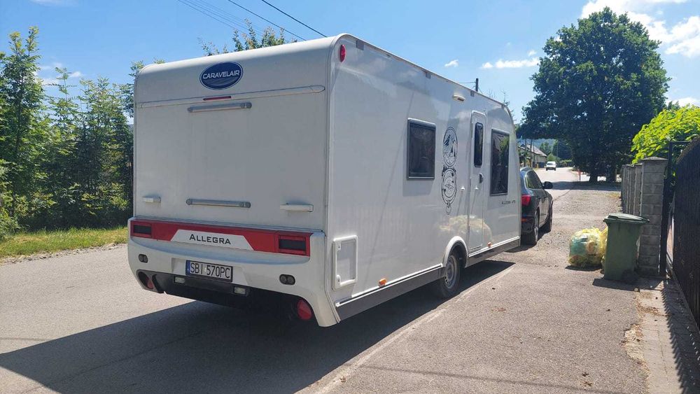 Caravelair Allegra 475 przyczepa kempnigowa 2019 rok solar przedsionek