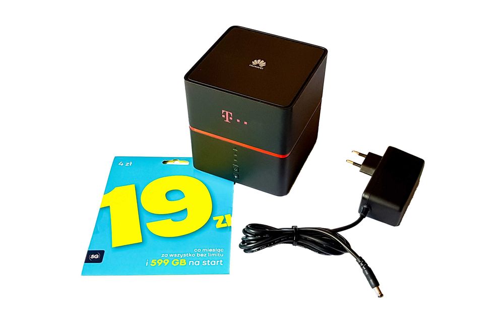Router Huawei | Na kartę SIM 4G LTE Cat.6 + GRATIS 599GB Na START