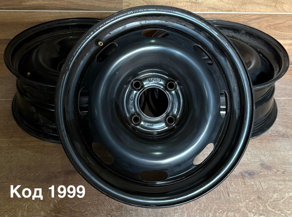 Диски R15 4x108 Citroen, Peugeot, Opel — гарний стан, 4 шт.