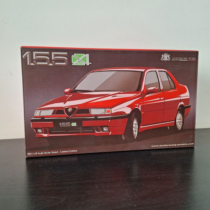 1:18 Alfa Romeo 155 2.0i turbo 16v Q4 1992 Laudo Racing. 350 sztuk!!!