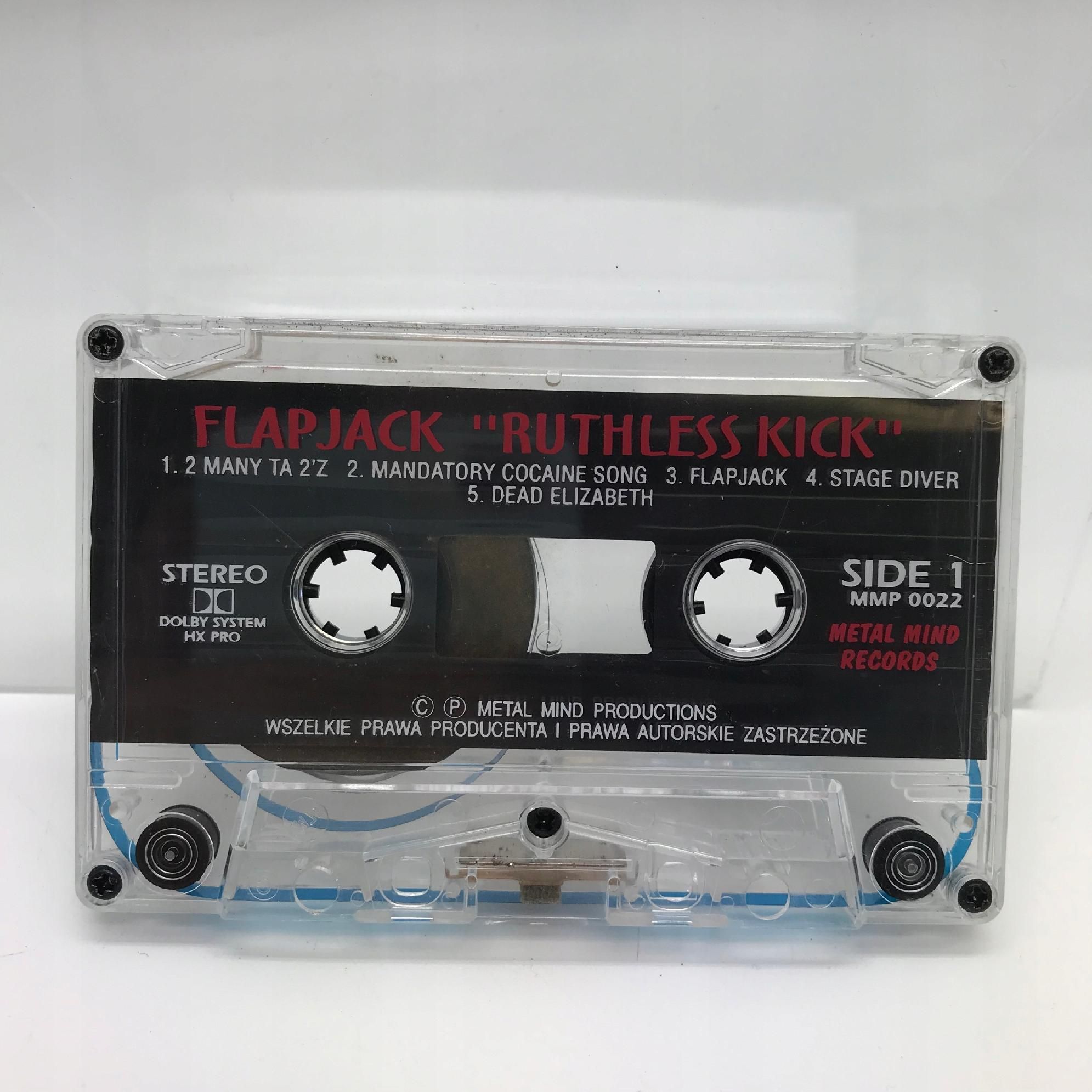 kaseta - flapjack - ruthless kick 1994 rock