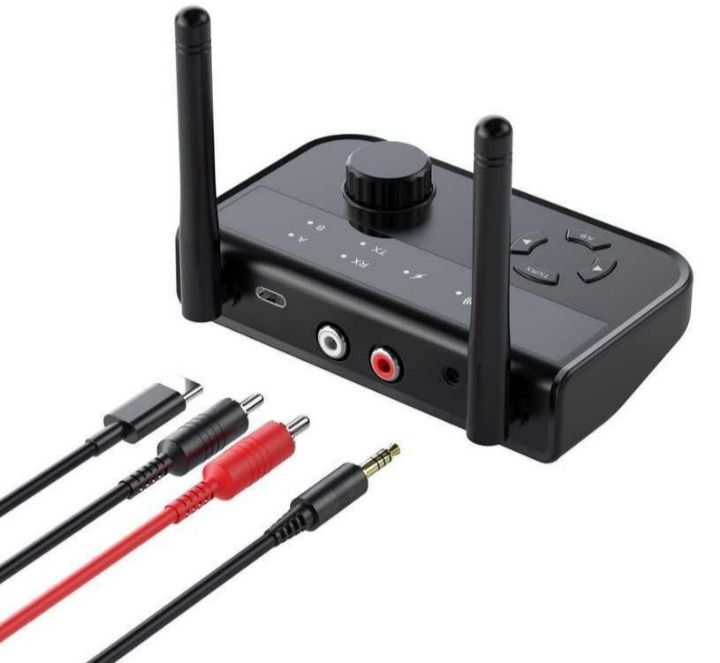 Аудіоадаптер Bluetooth 5.3 приймач-передавач B39 PRO 3.5mm, AUX