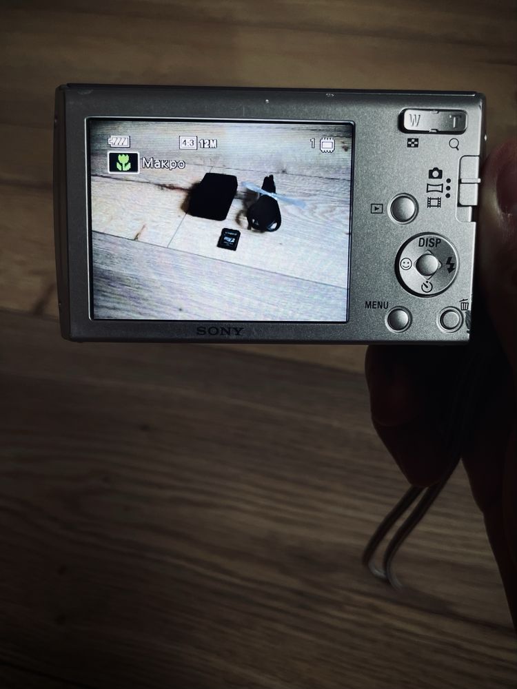 Sony Cyber-Shot DSC-W510 Цифровий Вінтажний Фотоапарат Мильниця
