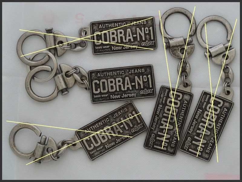 Brelok do kluczy COBRA-No1, Made in USA, Nowy.