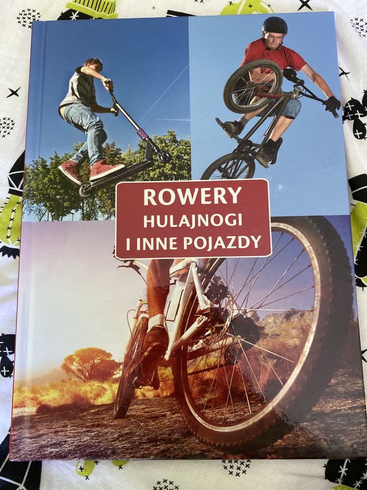 Książka rowery, hulajnogi i inne pojazdy