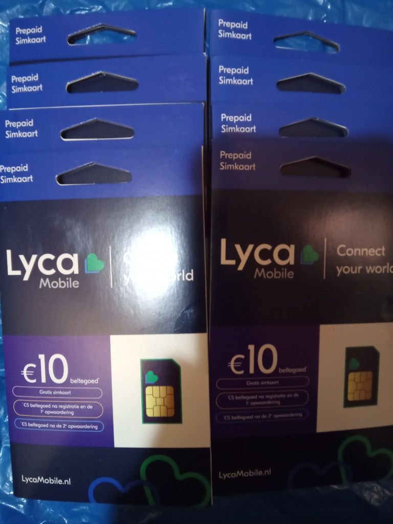 Okazja karty SIM bez rejestracji Lebara Lyca instrukcja jak włączyć UE
