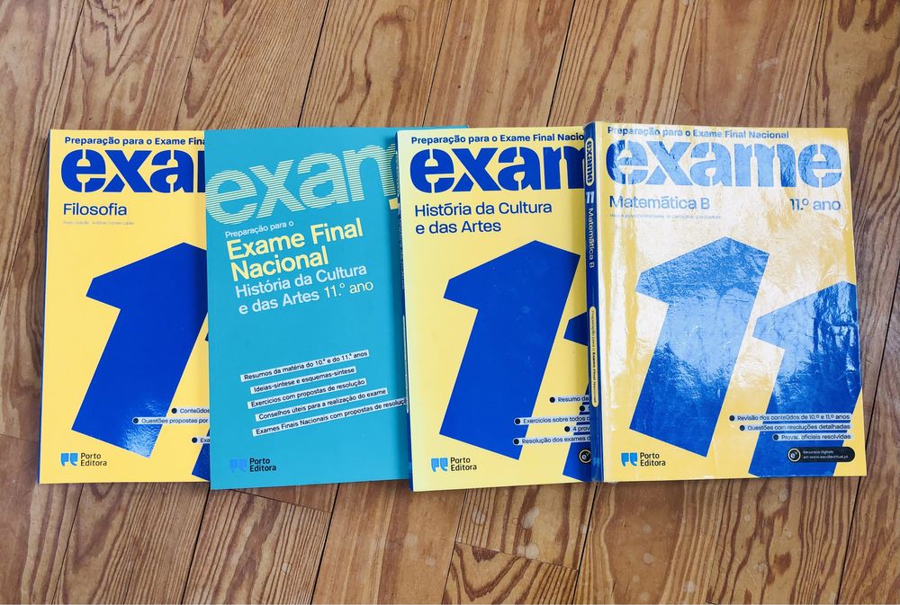 Livros de Preparação para o Exame Final Nacional 11. ano