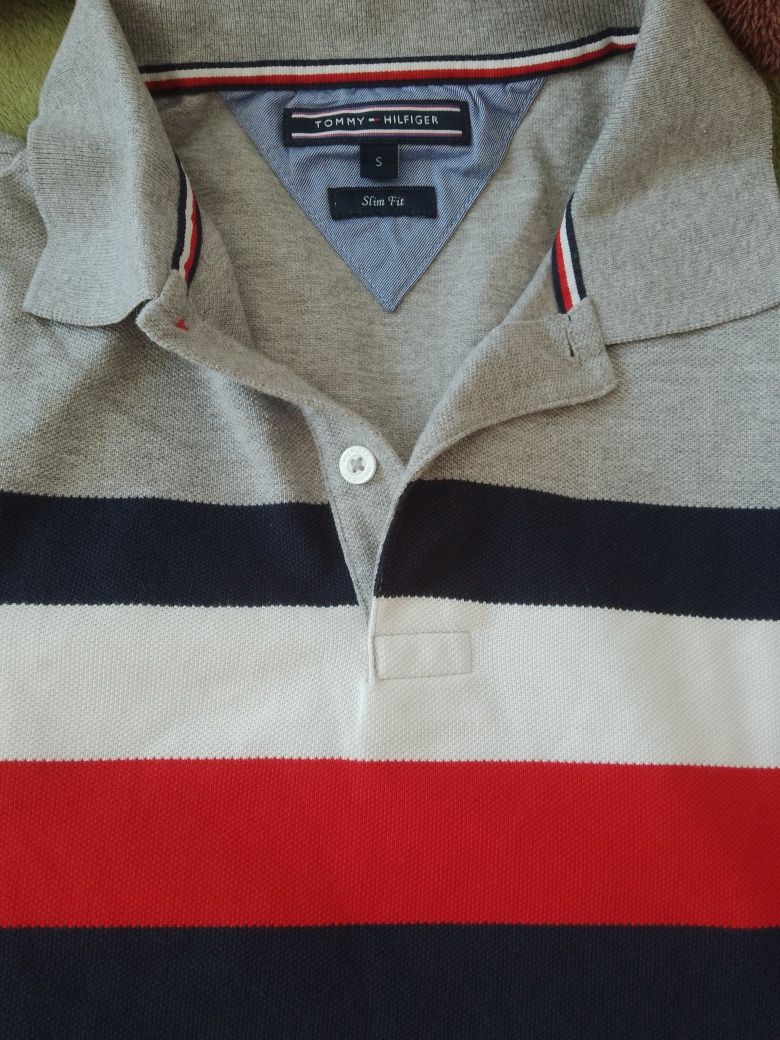 Bluzka polo Tommy Hilfiger cotton S