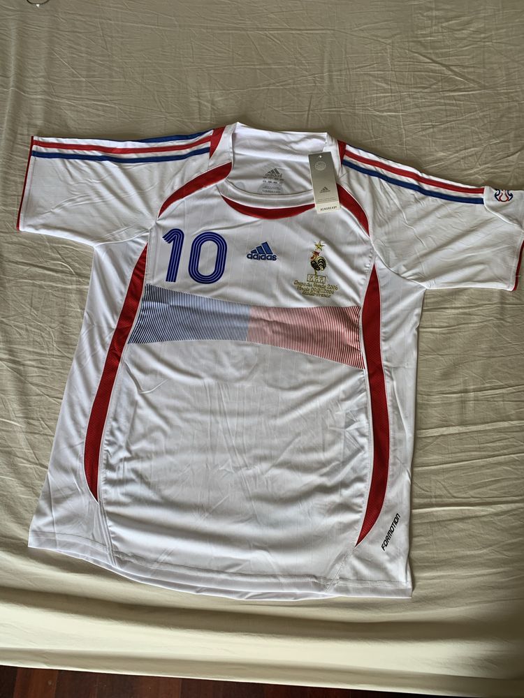 Camisola ZIDANE EURO 04 final NOVA