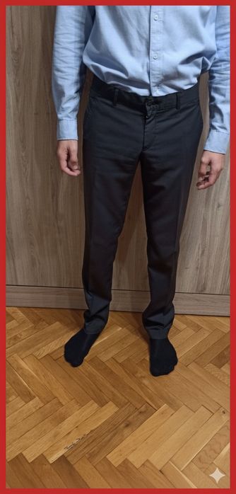 Брюки штани сірі чоловічі
