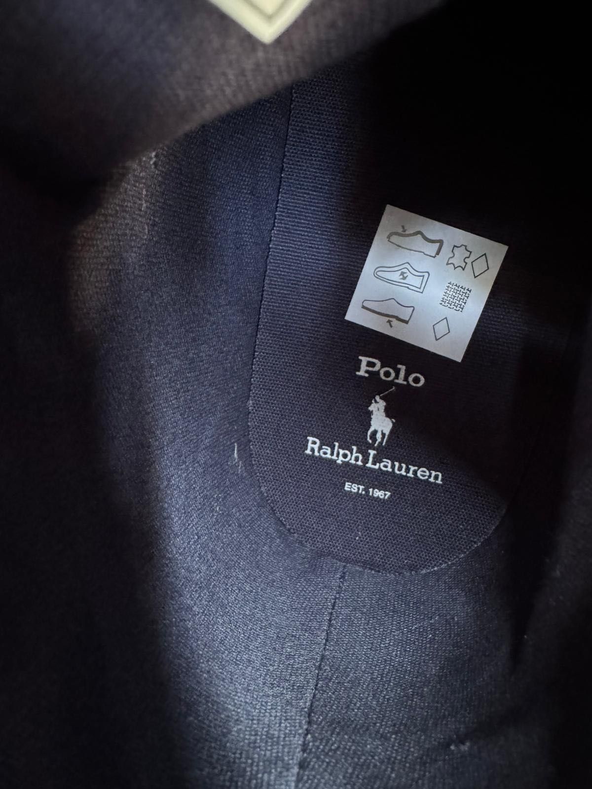 Nowe sneakersy trampki wysokie POLO RALPH LAUREN granatowe 39