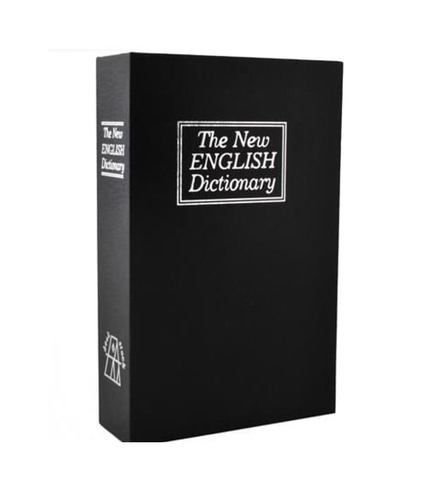 Kasetka skrytka ukryta w książce nowa