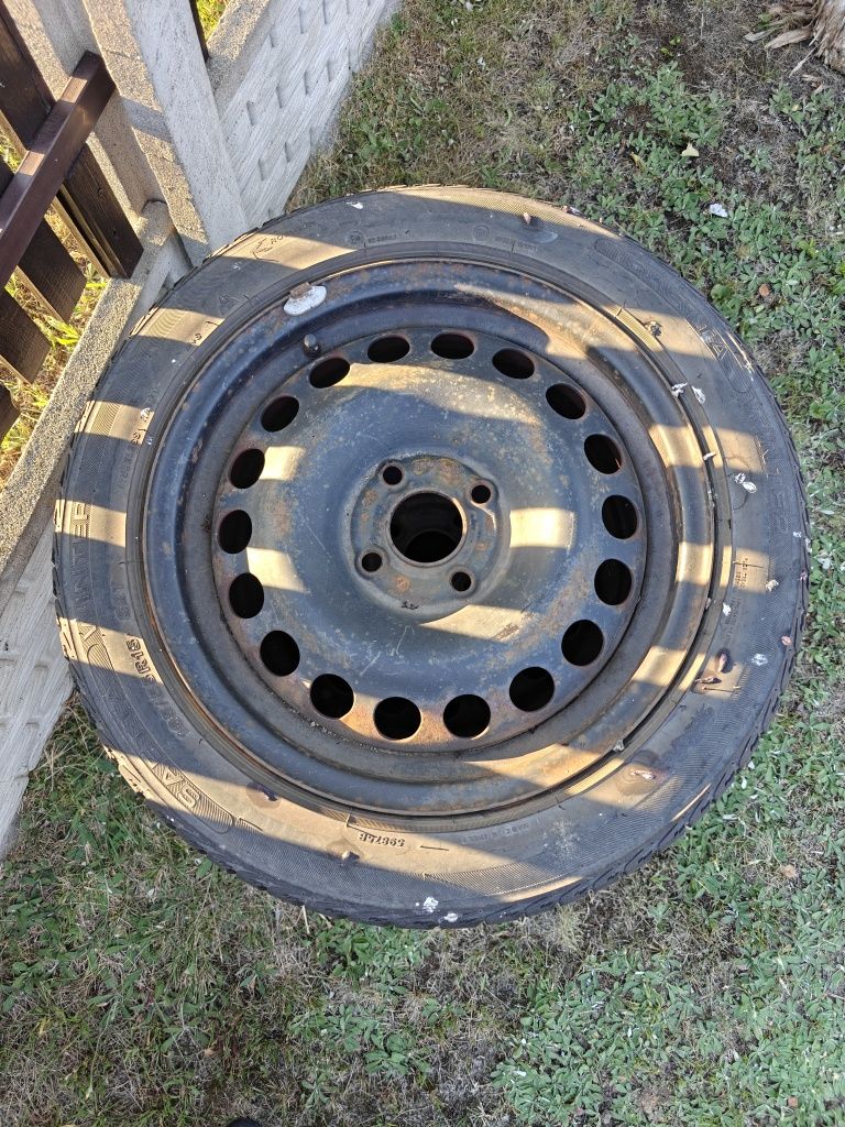 Koła stalowe opony zimowe 185/55/15 Opel Corsa 4x100