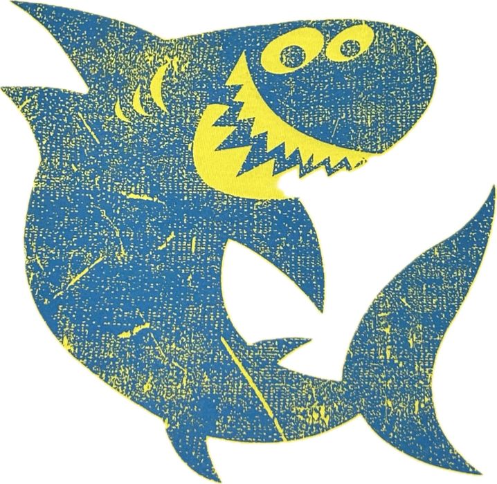 Żółta Bluzka z rekinem Minoti 12-18 m 80-86cm