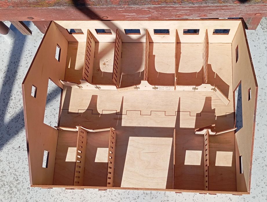 Drewniana stajnia dla koni typu Schleich, CollectA